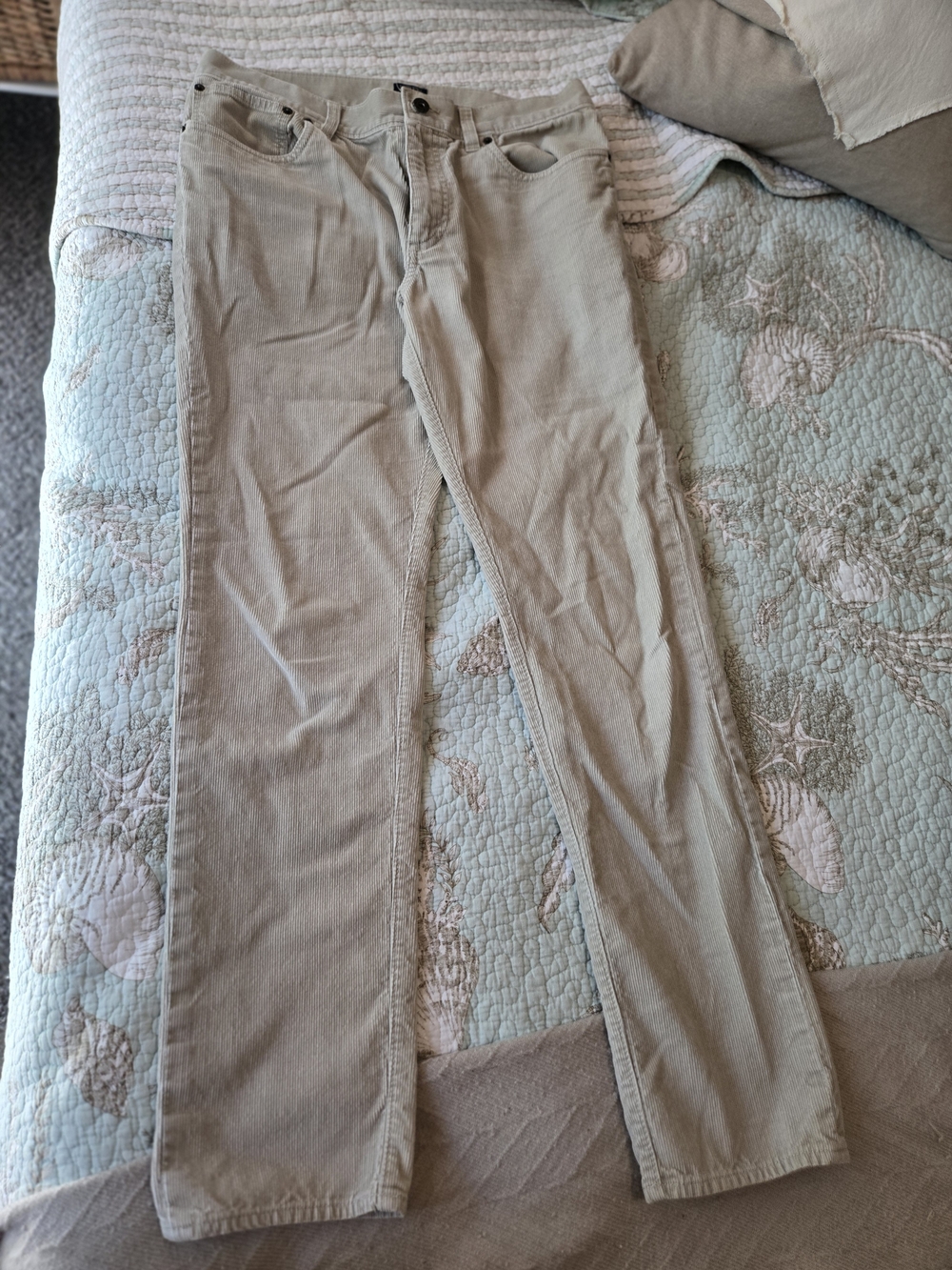 J. Crew The Drugs Men's Slim Corduroy Pants in Light Tan 32x32